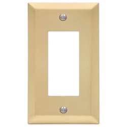 Single Outlet Wall Plate/Panel Plate/Cover 1-Gang Device Receptacle Wallplate Light Panel Cover Green Leaves Purple Flowers Bud 